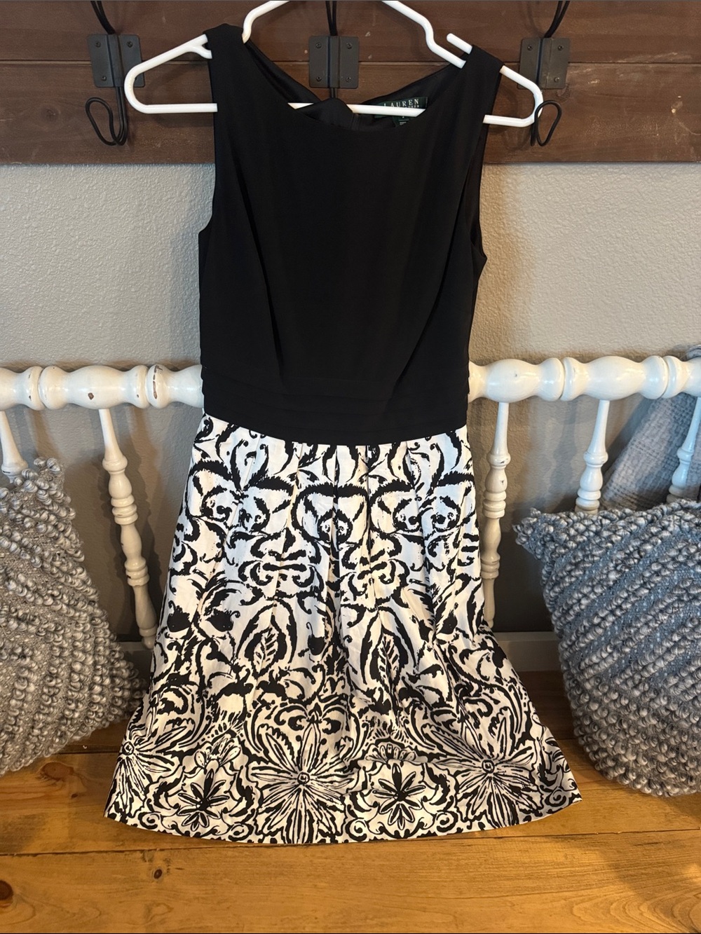 Ralph Lauren NWT Black Sleeveless Dress